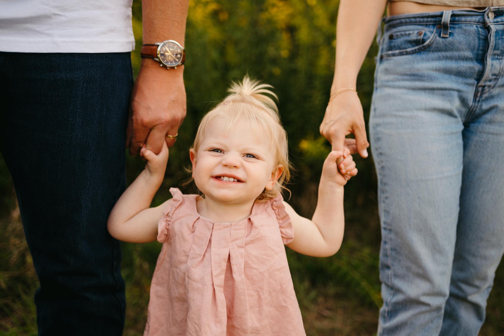 Candid Family Photo Session in Kitchener