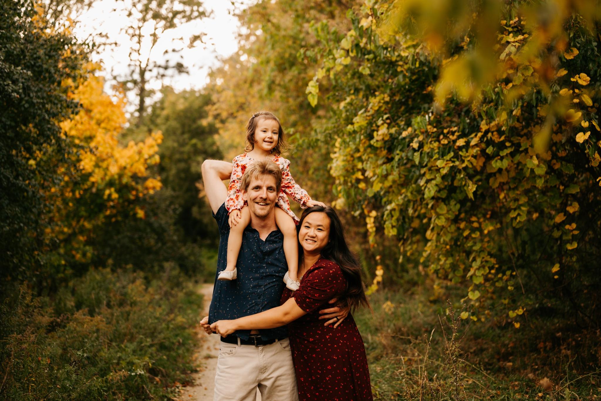 Kitchener-Waterloo Family Photo Session with the Trask-Truongs